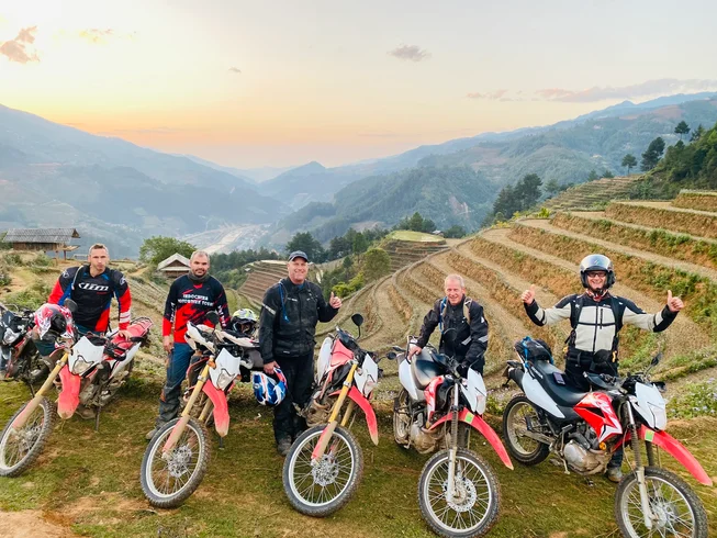 5 Day Awesome Northwest Vietnam Guided Off-Road Motorbike Tour From Hanoi to Cloudy Ta Xua (Son La)