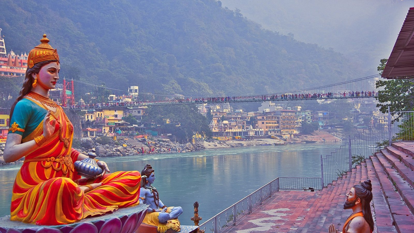 Vacances en circuit de yoga à Rishikesh, Inde