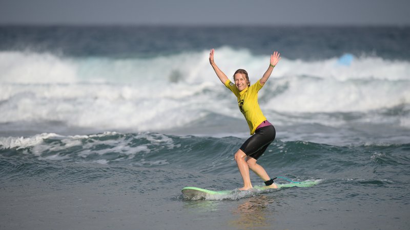 8 Day Learn to Surf with Year-Round Waves Surf and Relax Retreat in La Pared, Spain