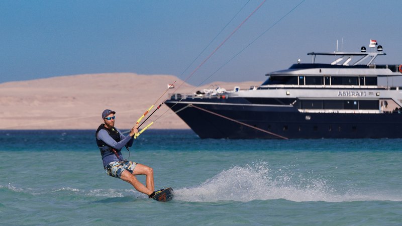 8 Day Kitesurf Liveaboard Yacht Trip: Bring Your Own Equipment Package in Egypt's Red Sea
