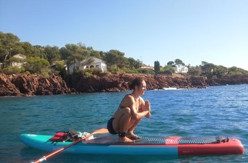 3 jours en stage de yoga et mer au cœur des éléments à St-Raphaël dans le Var en France