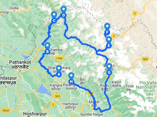 12 Day Sach Pass Guided Motorcycle Tour in India with Valleys and Remote Villages photo 3