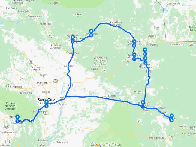 10 Day The Mission Guided Motorcycle Tour in the Lowlands of Bolivia photo 3