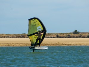 8 Day From Zero to Hero Wing Foiling Camp and Yoga for Beginners in Lagos, Portugal