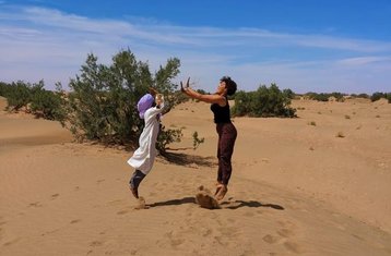 5 Tage 'Body & Mind Awareness' Yoga Urlaub mit Wüstenausflug in den Atlasgebirgen, Marokko