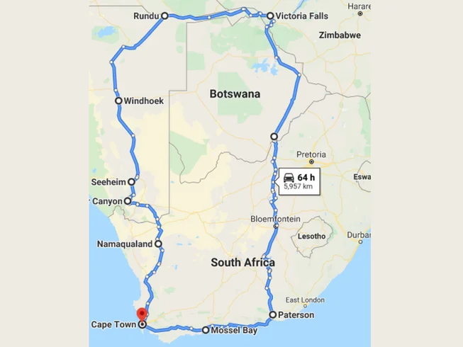 21 Days The Grand Tour: Guided Motorcycle Tour South Africa, Namibia, Zambia, Zimbabwe, and Botswana photo 3
