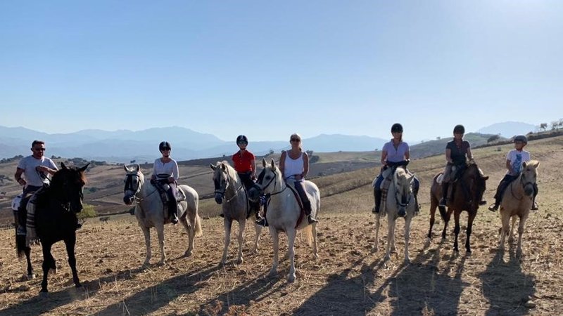 5 Day Exceptional Riding in Sierra de las Nieves Natural Park, Andalusia