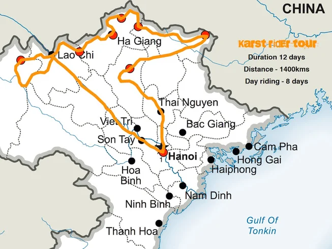 11 Day The Karst Rider Northern Vietnam Guided Motorcycle Tour photo 3