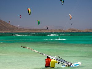 8 Day Beginner Windsurf Camp and Yoga Retreat at Surfers Retreat, Fuerteventura, Spain