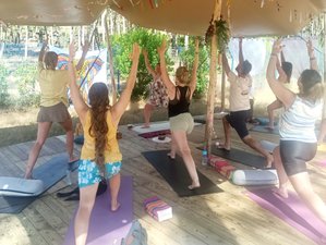 7 Day Yoga and Surf Retreat in a Summer Camp by the Ocean in Le Porge-Océan, Gironde, France