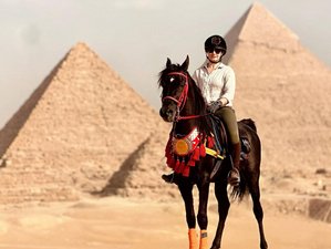 8 Day Bucket List Destinations Horse Riding Tour in Egypt's Cairo, White Desert, and Coastal Dahab