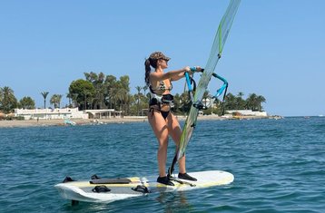 5 días de campamento para aprender windsurf para principiantes en Costa del Sol, Málaga, España