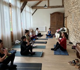 73 jours en week-end yoga et méditation près de Paris, France - Photo 1