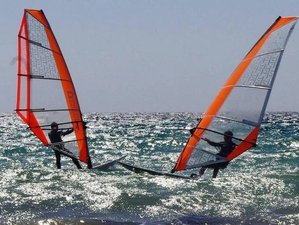 2.5-Uur Niet-Residentiële Dag 1 Windsurf Les voor Beginners in Malmö Ribersborg Zweden