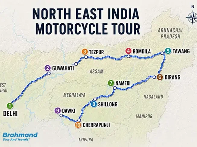 14 Day Northeast India Guided Motorbike Trip: Discover India's Best-kept Secret photo 3