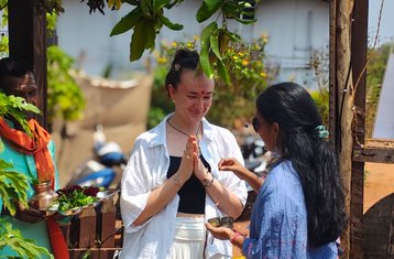 6 jours en stage de formation de professeur de yin yoga 50 heures à Arambol, Inde