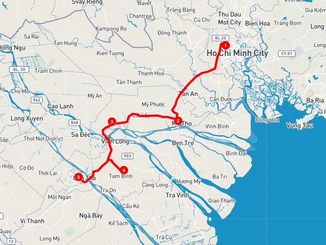 3 Day Cai Be and Can Tho Guided Motorbike Tour in Vietnam photo 3