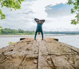 54 jours en stage ultime de poirier avec méditation, musculation et yoga à Ayampe, Équateur - Photo 1