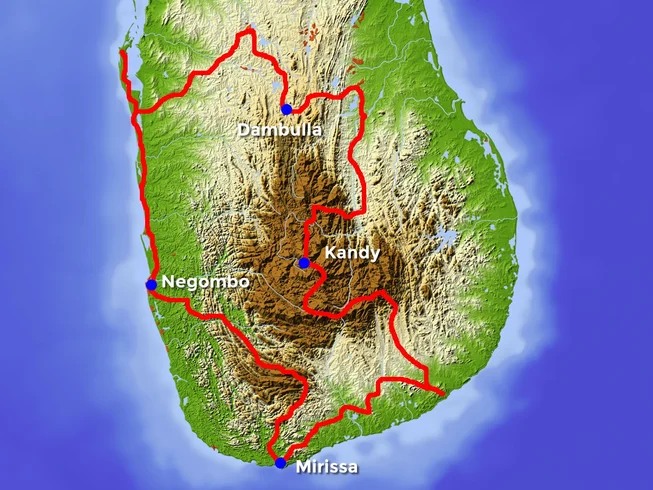 20 Day Sri Lanka Mountains and Coast Guided Motorcycle Tour photo 3