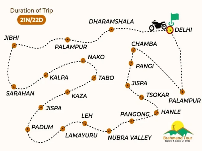 22 Day Himalayan Heights Guided Motorcycle Tour in India photo 5