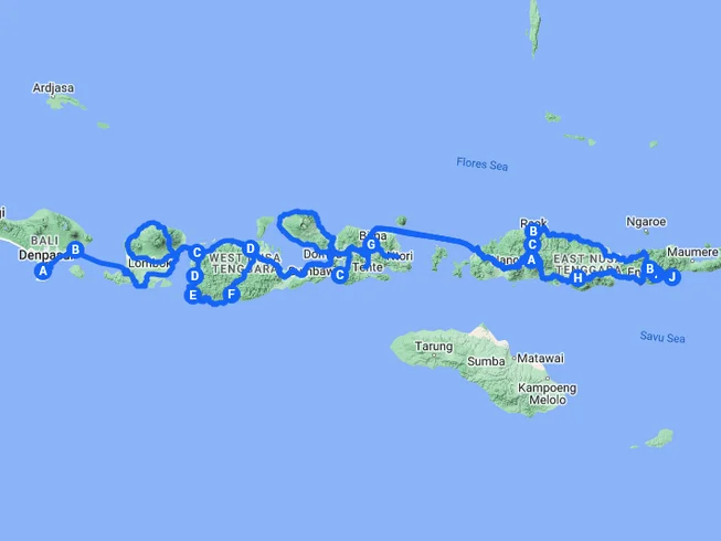 17 Day Guided Motorcycle Tour Expedition from Bali on the Sunda Islands to Flores, Indonesia photo 6