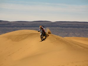 7 Day Erg Chebbi - Big Dunes - Sahara Guided Enduro Motorcycle Tour in Morocco