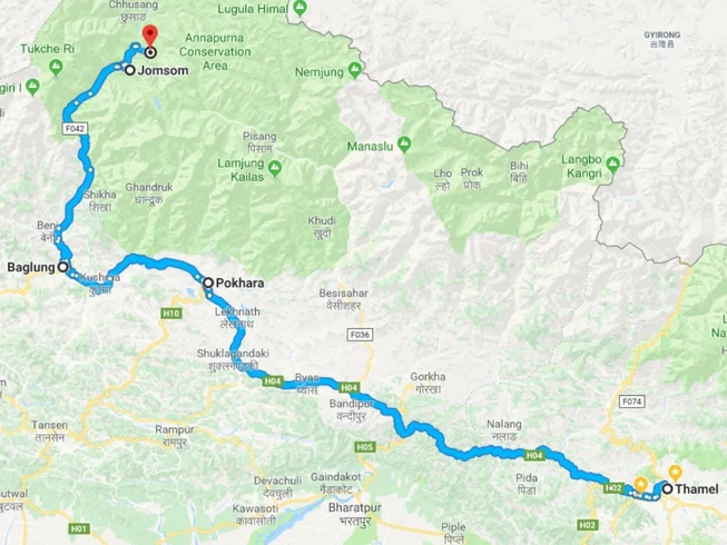 14 Day Upper Mustang Guided Motorbike Tour in Nepal with Hiking and Himalayan Views photo 3