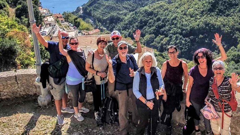 7 Day Cultural Walking Tour on the Amalfi Coast of Italy, Naples, Pompeii and Vesuvius