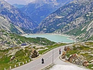 15 Day Trans Alp Express Guided Motorcycle Tour In France Switzerland Austria And Italy Bookmotorcycletours Com