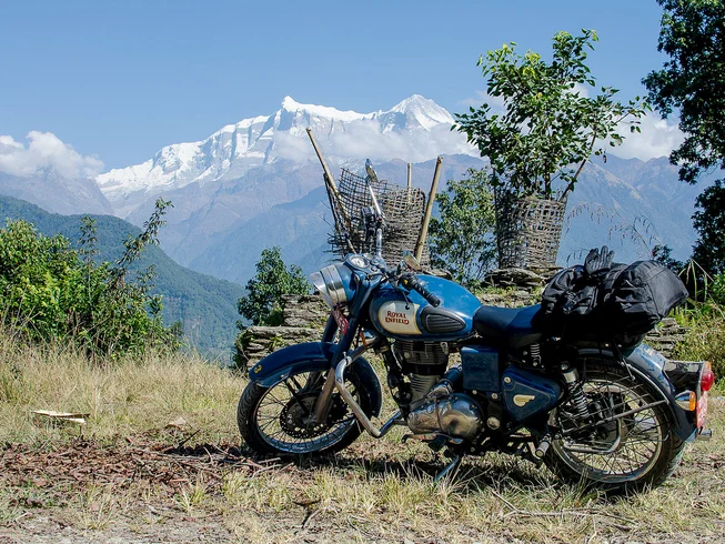 8 Day Guided Himalaya Motorbike Tour in Nepal