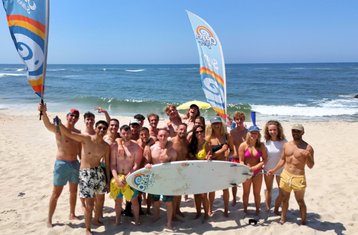 3 días de campamento de surf para atrapar las impresionantes olas en Esmoriz, Portugal