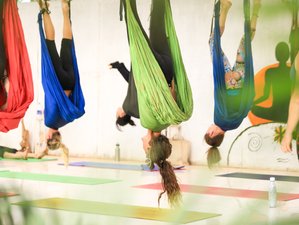 15 Tage 100-Stunden Aerial und Yin Yogalehrer Ausbildung in Goa