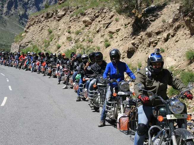 12 Day Upper Mustang Adventure Guided Motorcycle Tour in Nepal photo 4
