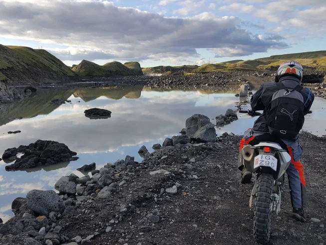 6 Day Adventurous Off-Road Guided Motorcycle Tour in Iceland