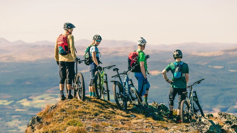 4 Day Weekend Mountain Bike Tour with Spa in The Norwegian Mountains