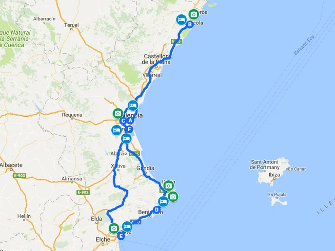 7 Day Mediterranean Pearls Guided BMW Motorcycle Tour in Spain  photo 3