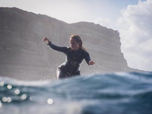 8 jours en stage de surf, bloc et yoga à Sintra, Portugal