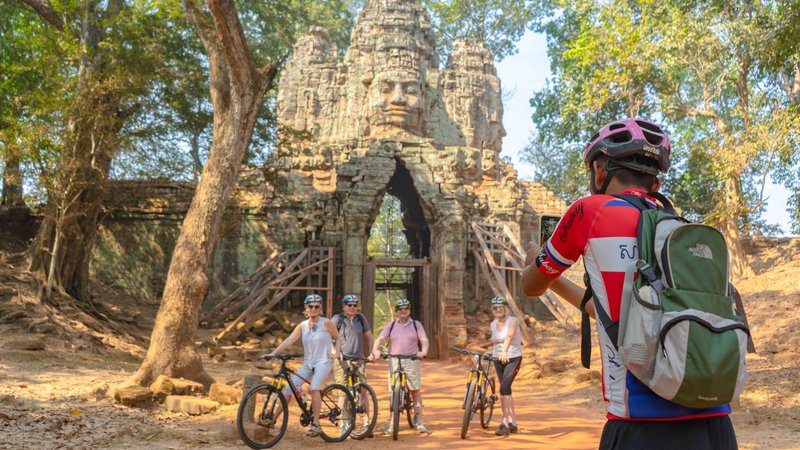 4 Day Angkor Bike & Bite in Siem Reap