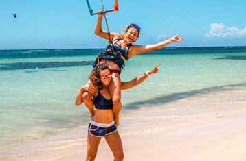 2 días de campamento de kitesurf en Buen Hombre, República Dominicana