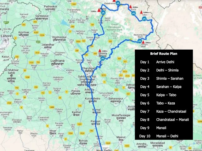 10 Day Hidden Himalayan Odyssey - Guided Motorcycle Tour in India photo 3