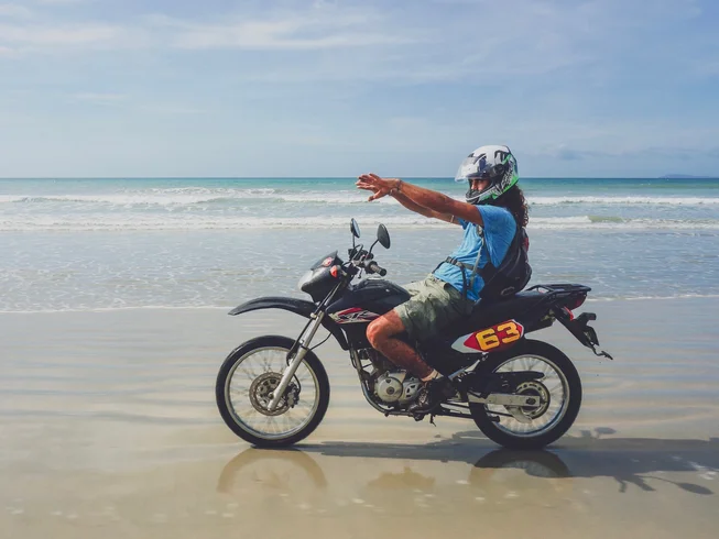 3 Day White Sand Beach Guided Motorcycle Tour in Palawan, Philippines photo 2