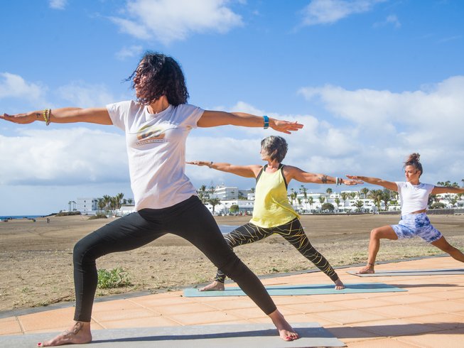 7 Day Transformative Yoga Retreat With Surfing In Puerto Del Carmen 