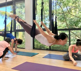 Zelf-Paced 50-Uur Online Aerial Yoga Docentenopleiding - Photo 4