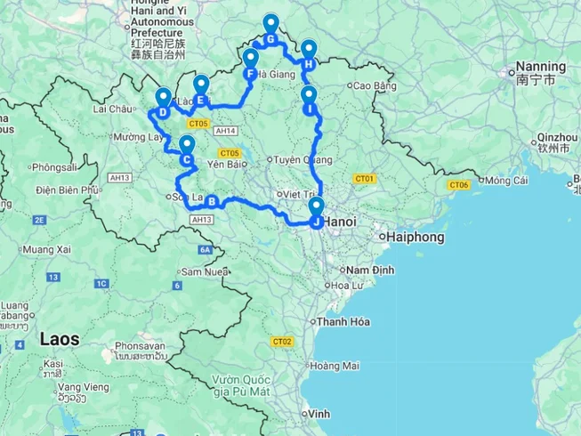 9 Day North-East Vietnam Guided Motorcycle Tour Beginning in Ha Noi  photo 3