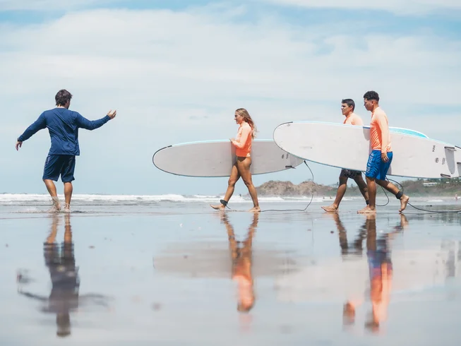 8 Day Beginner Surf Program In Nosara Costa Rica With Yoga And Breath Hold Workshop