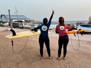 8 jours en stage de coaching de surf intermédiaire à Tamraght, Maroc