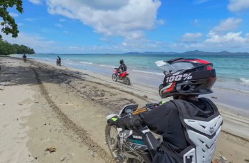 Stage moto guidé d'une journée, débutant, non résidentiel à El Nido, Philippines