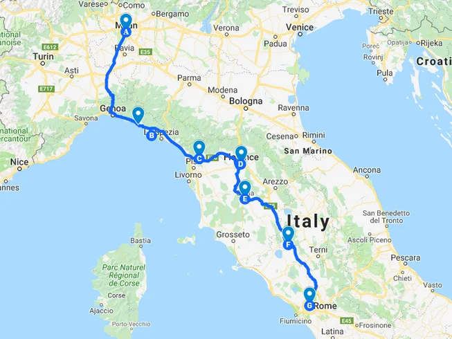 8 Day Ride from Milan to Rome - Premium PRIVATE Guided Motorcycle Tour in Italy photo 3