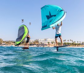 6 jours en stage de wing foil à Theologos, Rhodes, Égée-Méridionale, Grèce - Photo 4