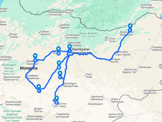 8 Day Serow Gobi Guided Motorcycle Tour in Mongolia photo 3